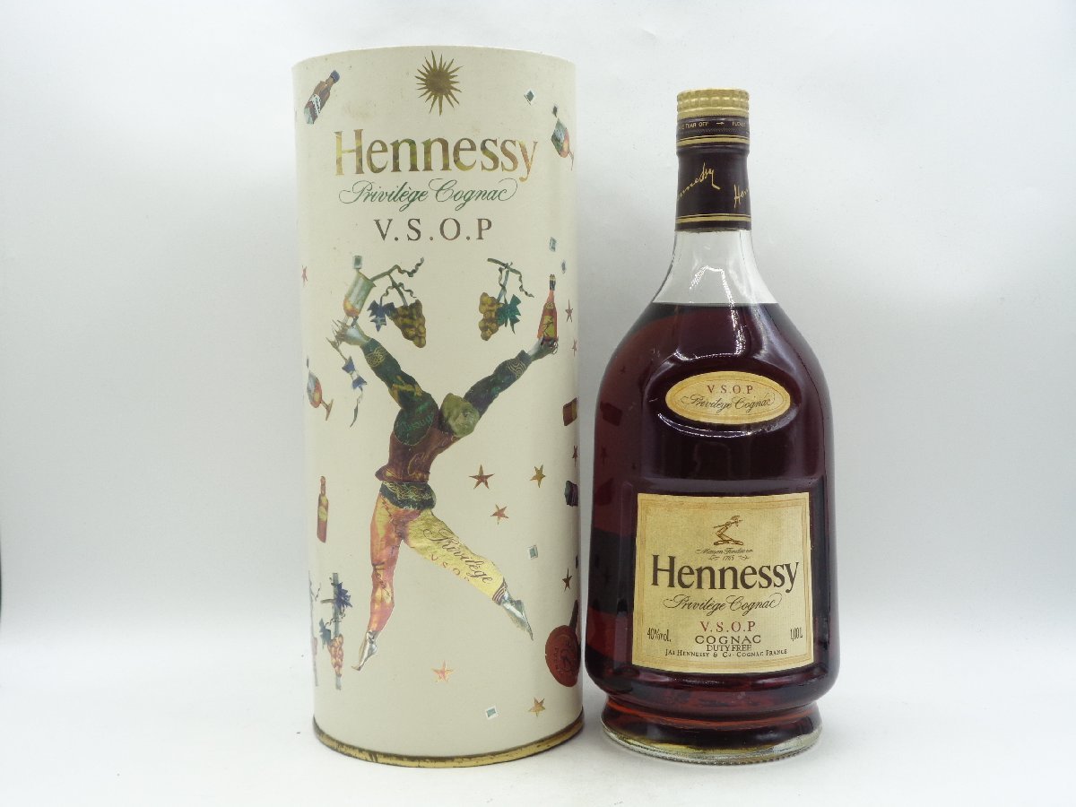 HENNESSY VSOP PRIVILEGE ヘネシー プリヴィレッジ コニャック ブランデー 1000ml 箱入 未開封 古酒 Z38777_画像1