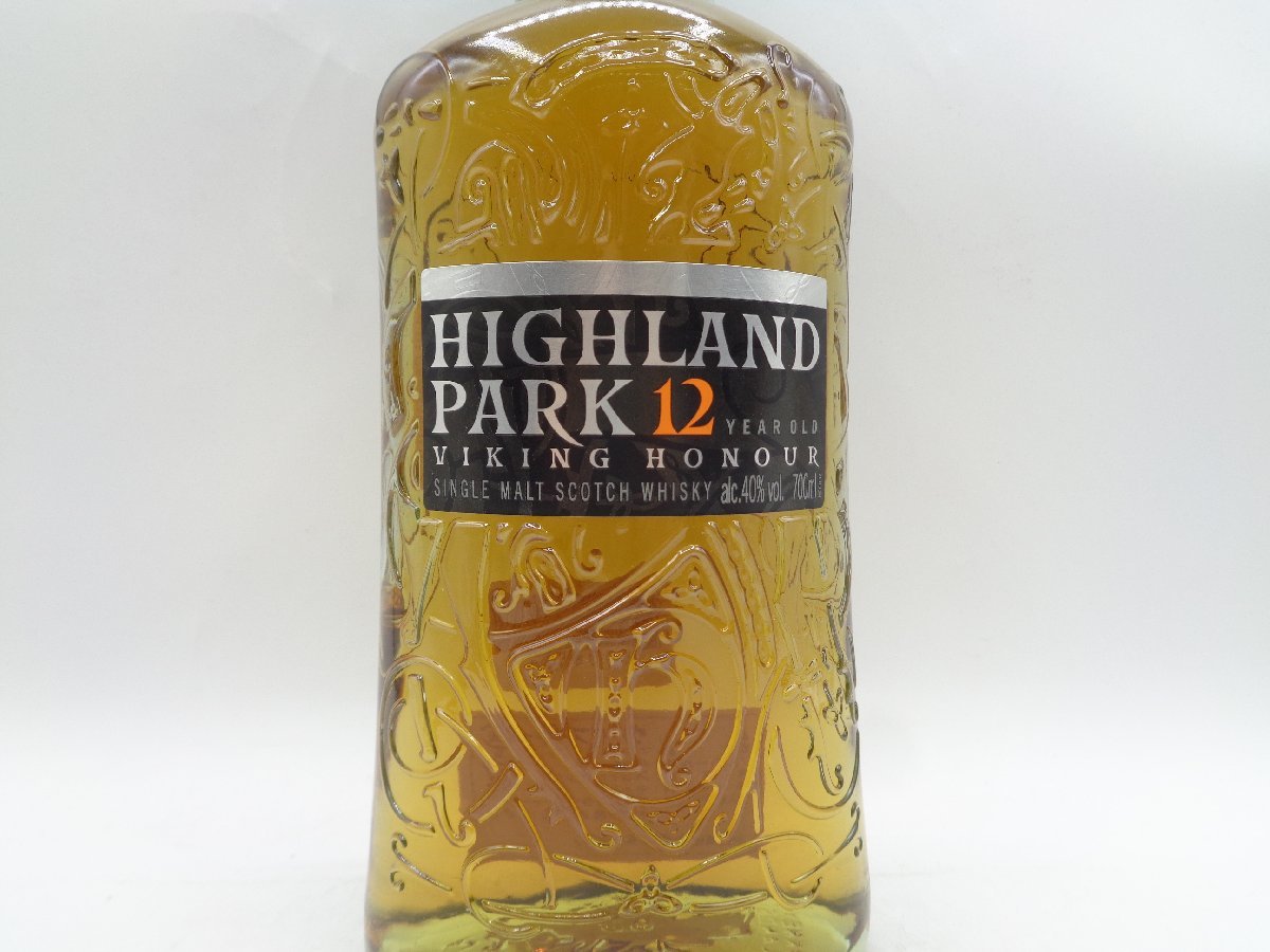 HIGHLAND PARK 12年 VIKING HONOUR ハイランドパーク ヴァイキング オナー シングルモルト スコッチ ウイスキー 700ml 40% C108594_画像5