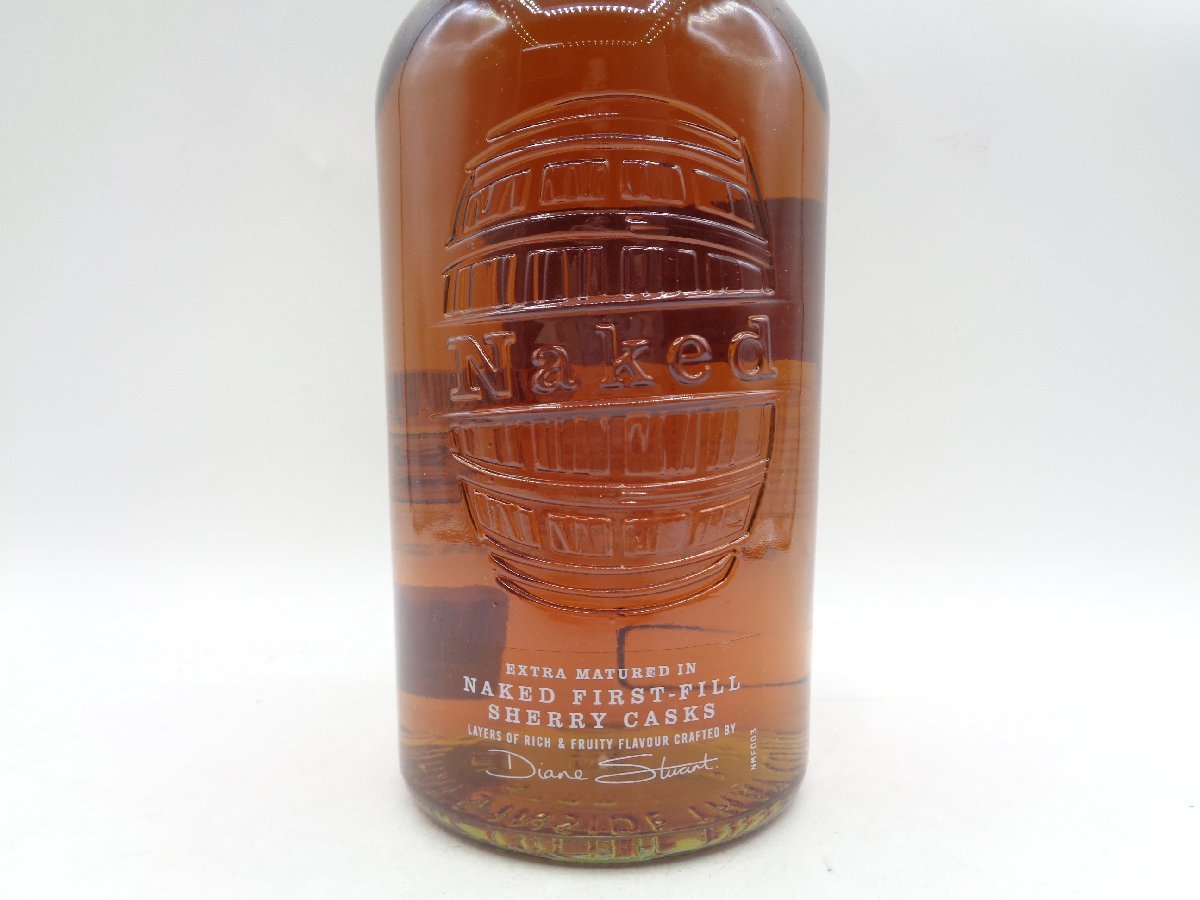 FAMOUS GROUSE NAKED MALT FIRST-FILL SHERRY CASKS フェイマスグラウス ネイキッド モルト シェリーカスク ウイスキー 700ml 40％ X244380_画像5