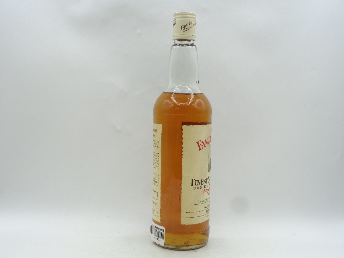 FAMOUS GROUSE FINEST フェイマス グラウス ファイネスト スコッチ ウイスキー 特級 未開封 古酒 750ml 43％ P19934_画像4