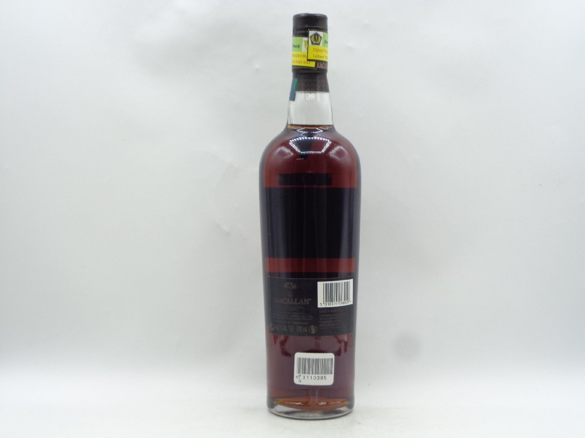 The MACALLAN OSCURO ザ マッカラン オスクーロ ハイランド シングルモルト スコッチウイスキー 700ml 46,5% 古酒 未開封 X110395_画像3