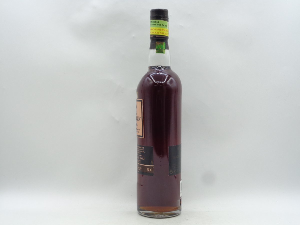 The MACALLAN OSCURO ザ マッカラン オスクーロ ハイランド シングルモルト スコッチウイスキー 700ml 46,5% 古酒 未開封 X110395_画像2