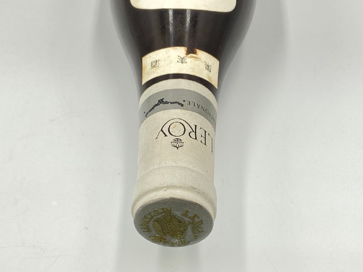 ST【同梱不可】LEROY Bourgogne 1978 ルロワ ドーヴネ ブルゴーニュ グラン オルディネール 赤ワイン 750ml 未開栓 古酒 Z041682_画像5