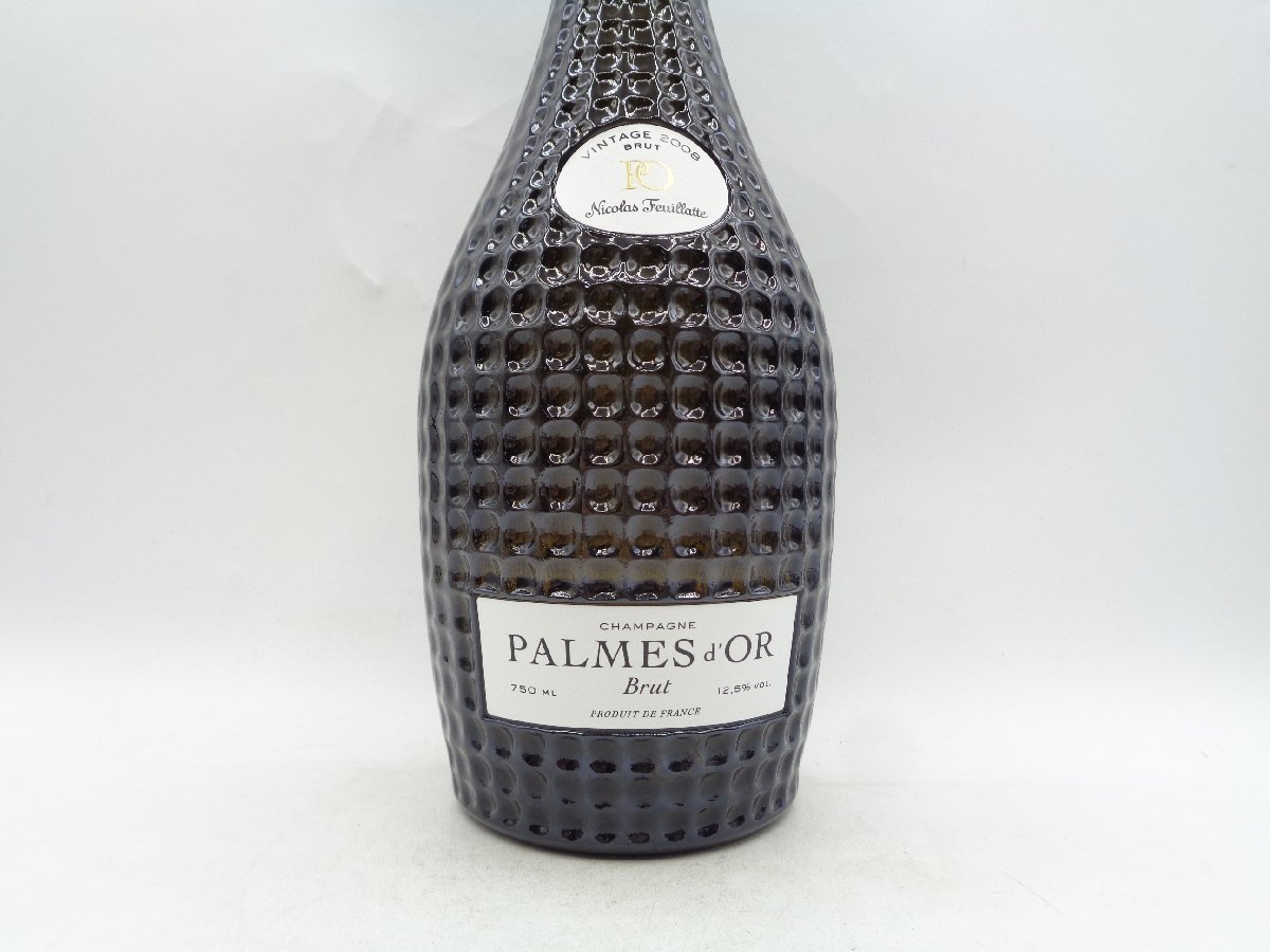 Nicolas Feuillatte Cuvee Palmes d'Or 1995 二コラ フィアット キュベ パルムドール ブリュット シャンパン 箱入 750ml 12% P29799_画像6