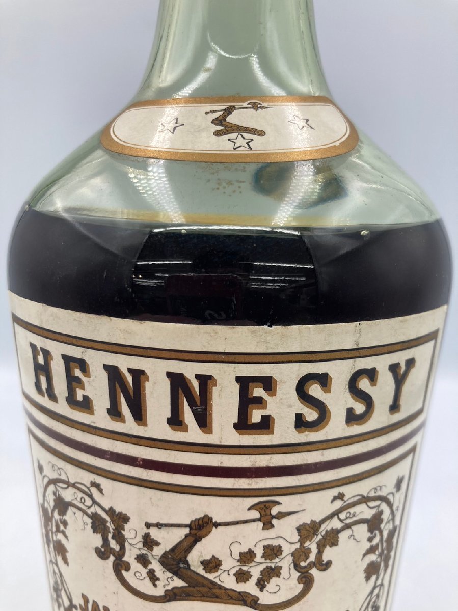 ST【同梱不可】 ※液面注意 Hennesy ヘネシー スリースター 1000ml 未開栓 古酒 Z040414の画像8