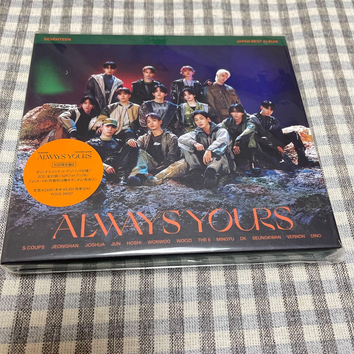 SEVENTEEN JAPAN BEST ALBUM「ALWAYS YOURS」 CD 