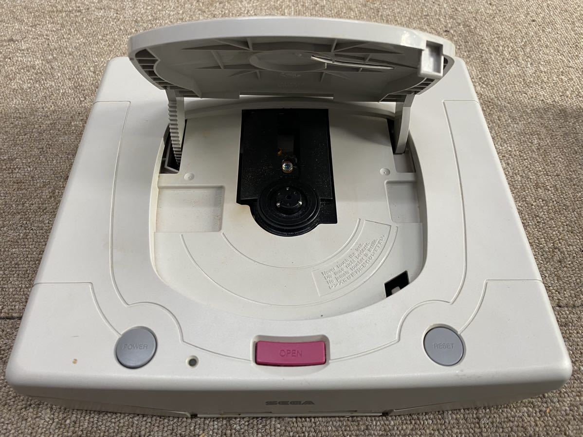 【中古品】SEGA セガ SEGASATURN セガサターン HST-3220 本体 HSS-0101 コードあり_画像7