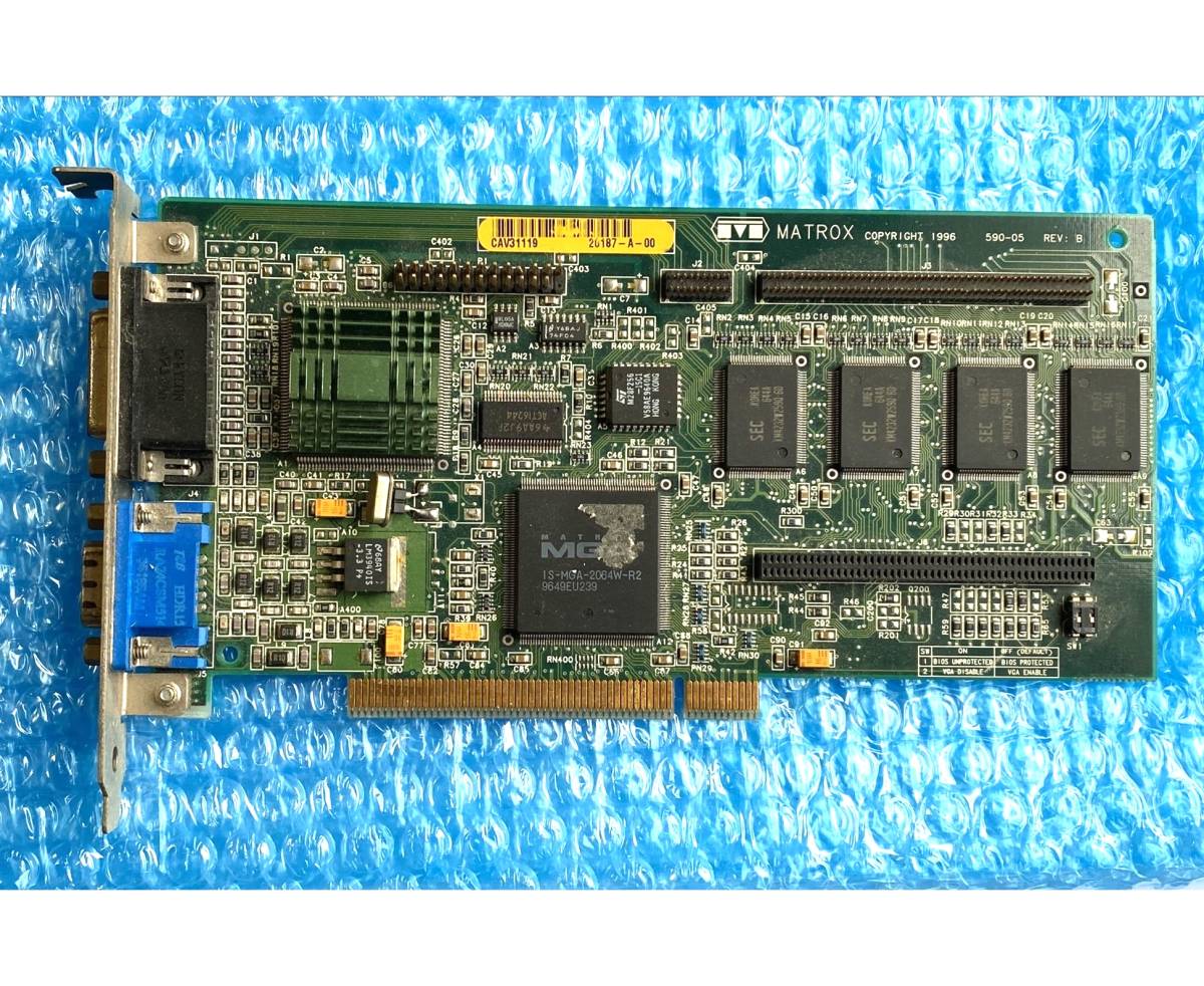 Matrox Millennium MGA-MIL/4N PCI ビデオカード_画像1