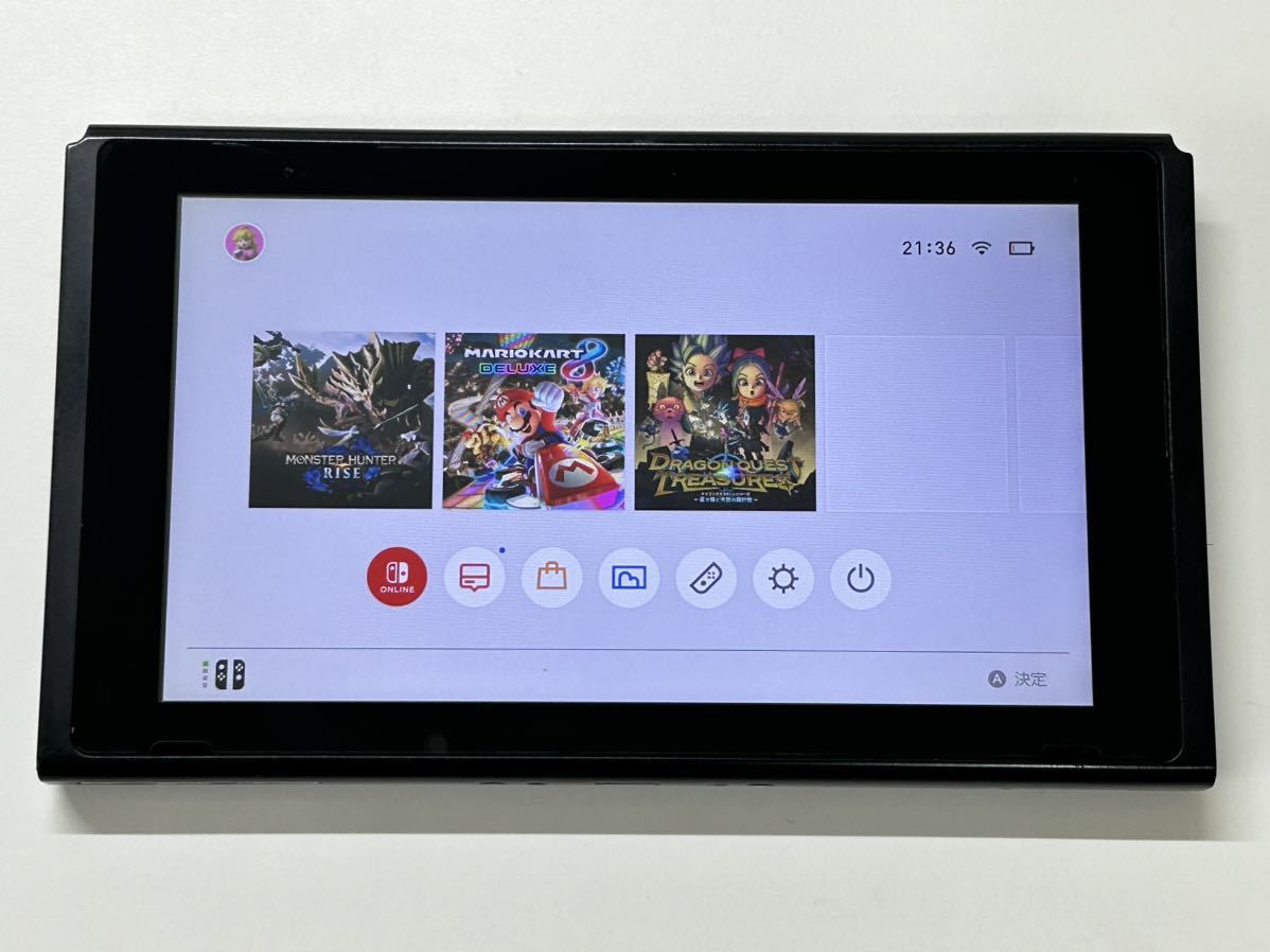 送料無料】任天堂スイッチ Nintendo Switch 2017年製 中古本体のみ