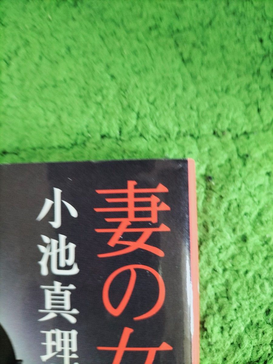 『妻の女友達』　小池真理子　 帯付き　ナイロンカバー装着　送料出品者負担　匿名配送　受賞作品　しおりつき　やや折れあり　 