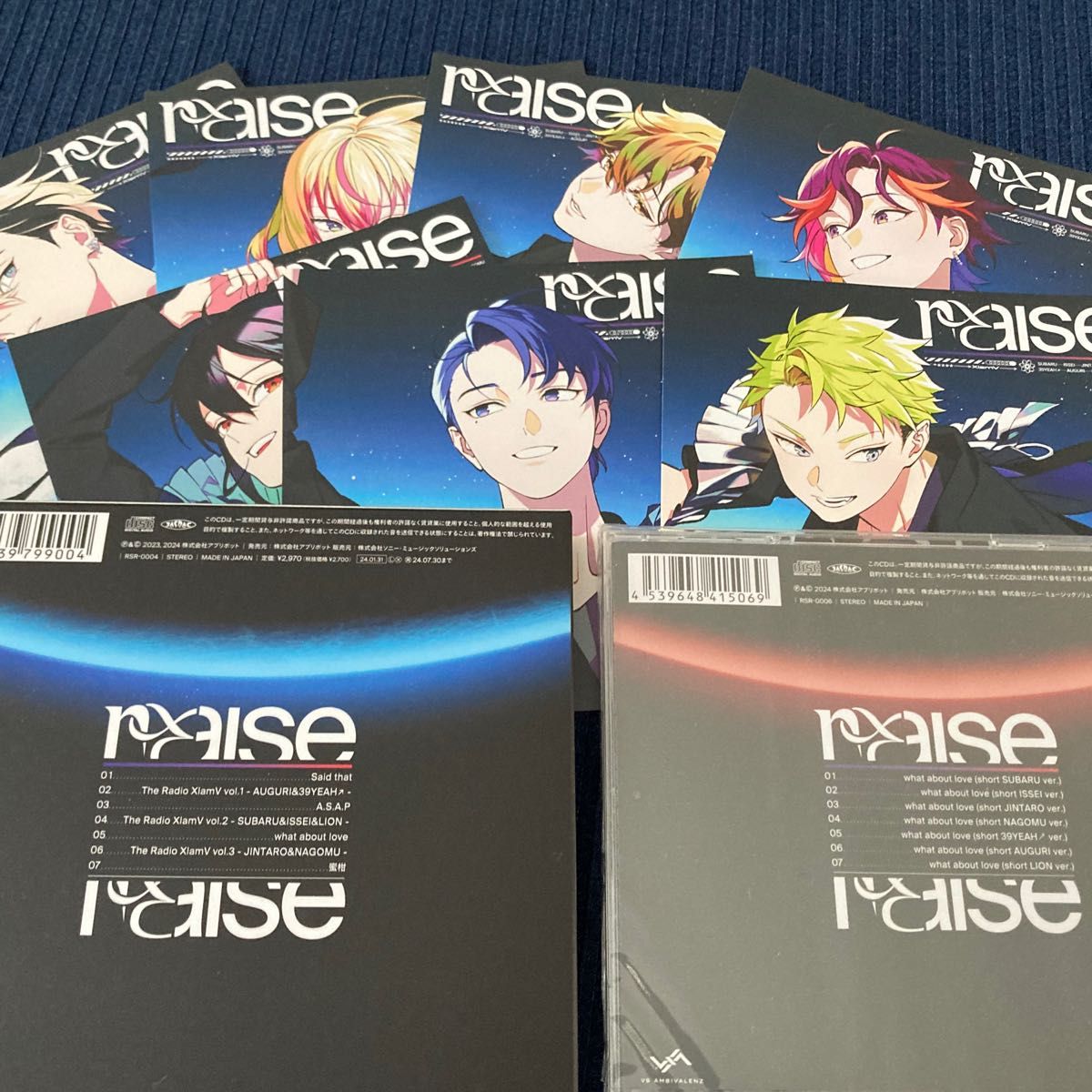 【CD】ビバレン XlamV クランヴ 「raise 」バンドル盤特典 初回限定盤