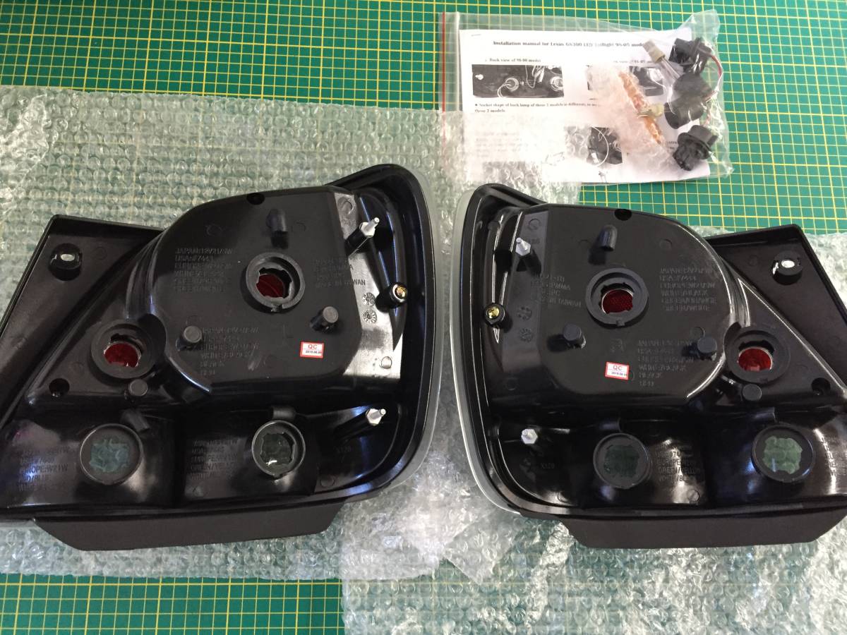 【処分品】アリスト JZS160 JZS161 レクサス GS300 LED テールランプ JZS160/UZS16#型 テールライト_画像2