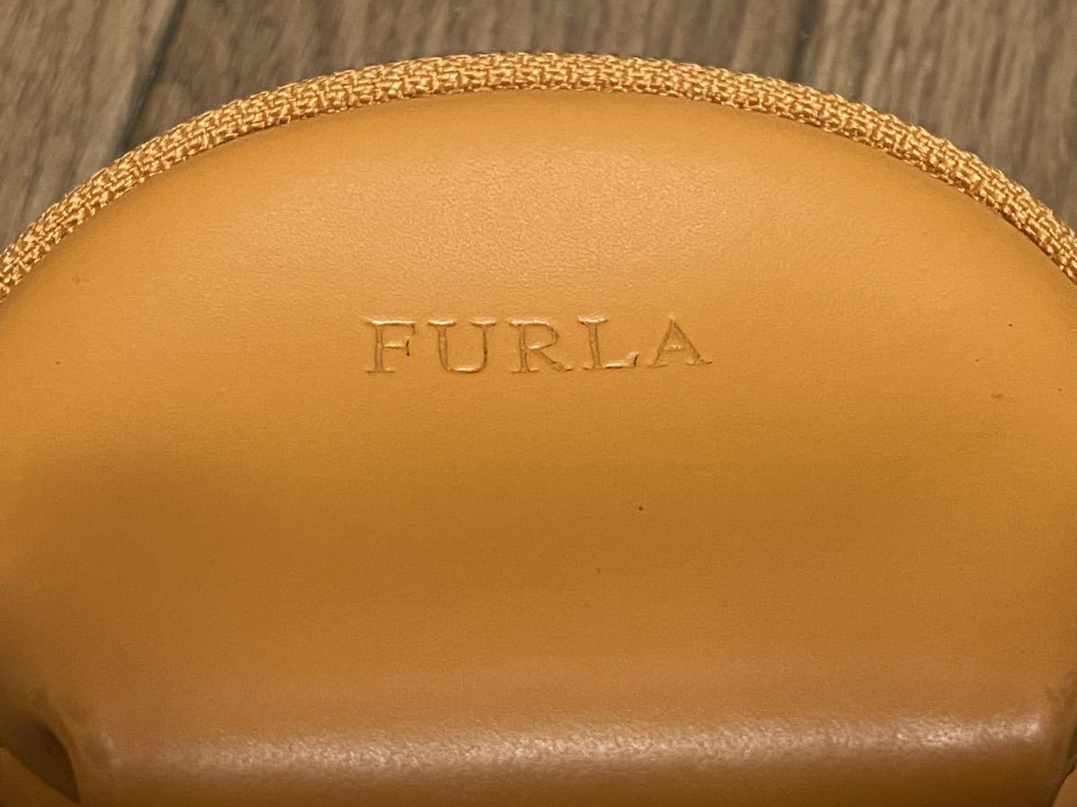 FURLA フルラ ミニポーチ小物入れ レディース オレンジ346-05-5_画像2