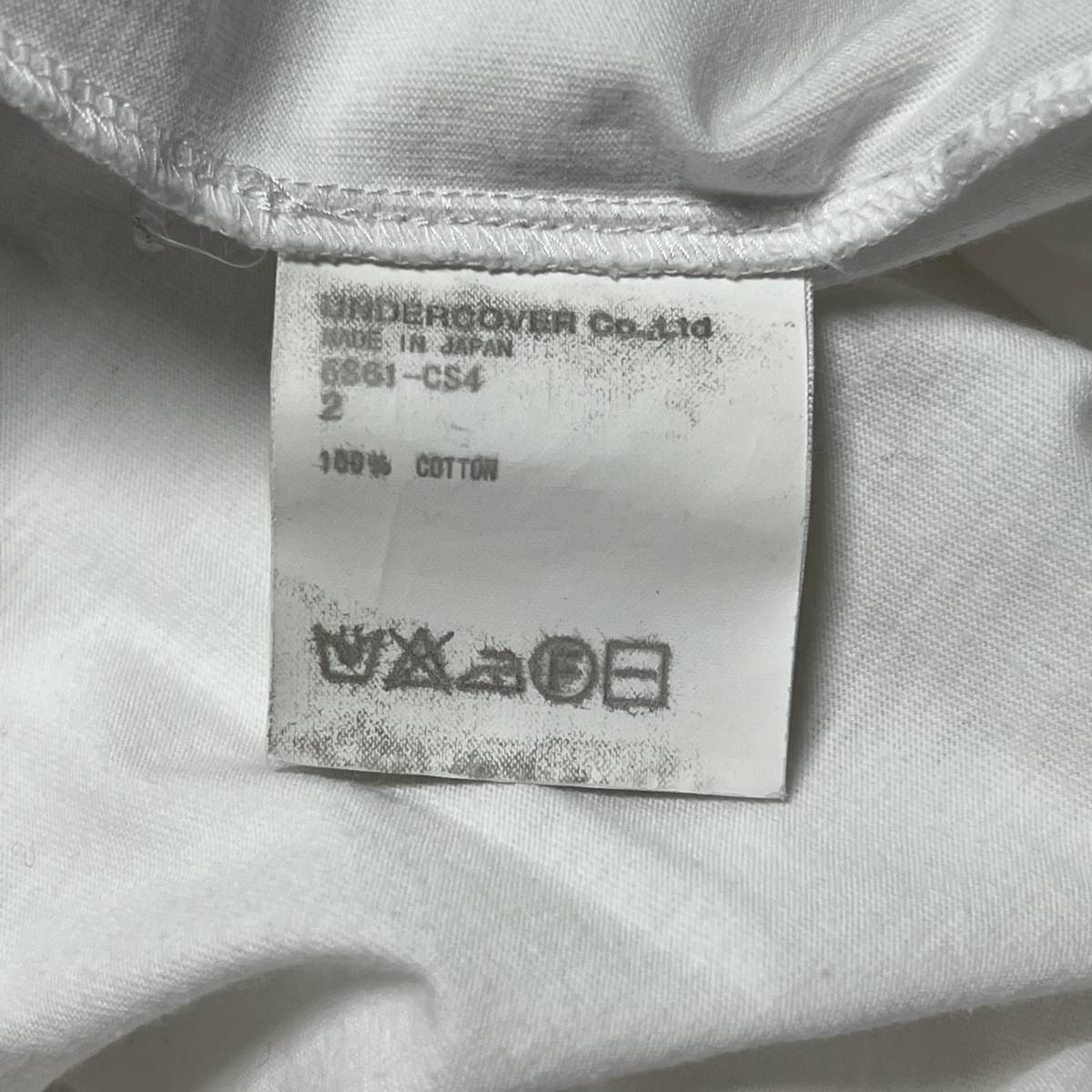Z) アンダーカバー 06ss Tシャツ ワンピース size:2 /ARTSCABUT 6852 ブルゾンジャケットコートシャツニットパンツデニム_画像7