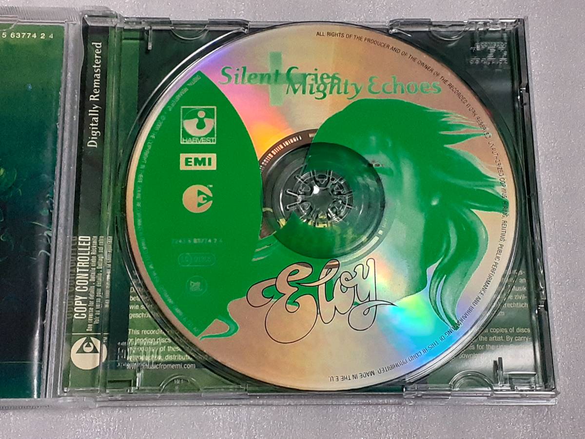 ELOY/SILENT CRIES AND MIGHTY ECHOES 輸入盤CCCD ドイツ PROG ROCK SPACE 79年作 リマスター&ボーナス_画像3