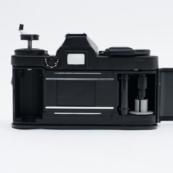 MINOLTA XD-S MD ROKKOR 50mm 1:1.4 ミノルタ 一眼レフ フィルムカメラ ブラックボディ レンズキャップ付 H4497_画像4