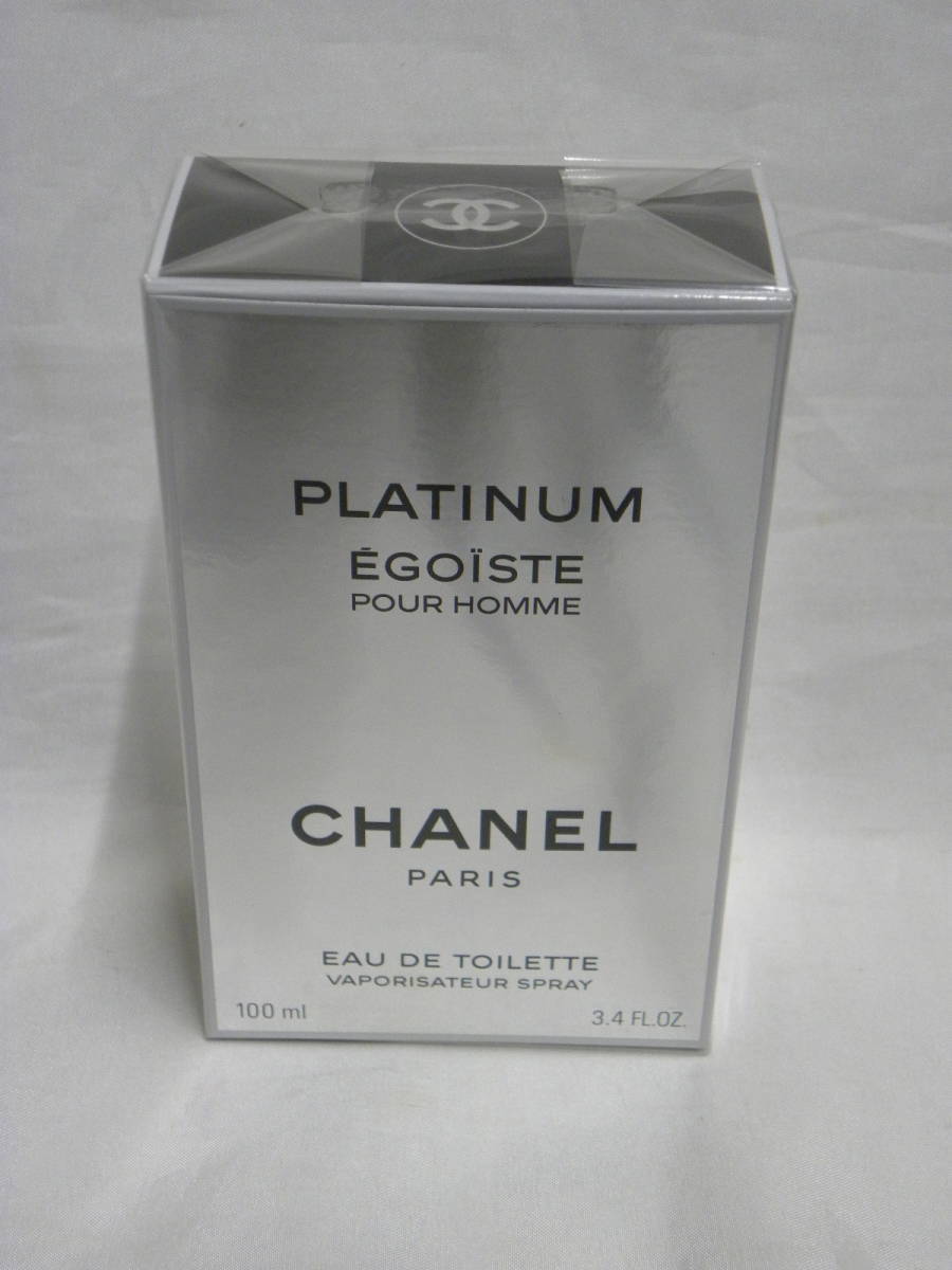 シャネル☆エゴイスト プラチナム ＥＤＴ １００ｍｌ☆CHANEL EGOISTE PLATINUM POUR HOMME オードゥ トワレ 100ml☆新品・本物_画像1