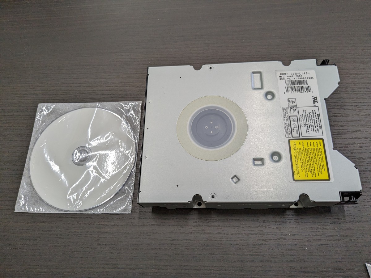 0602u1906　SHARP HDD/DVDライタードライブ DVR-L14SH　※同梱不可_画像1