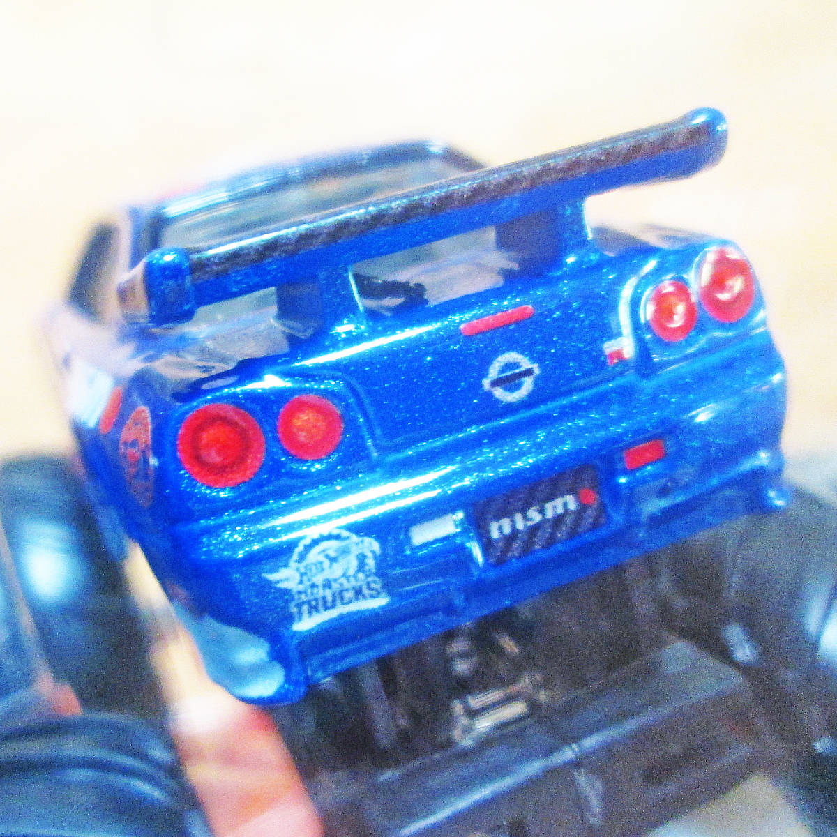 ★鬼レア MONSTER TRUCKS TH/モンスタートラック 日産 スカイライン ニスモ/NISSAN skyline nismo GT-R R34/トレジャーハント/シークレット_画像2