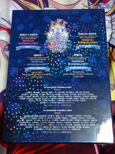 【限定版・未開封】アイドルマスターシンデレラガールズ 10th ANNIVERSARY M@GICAL WONDERLAND!!! SPECIAL LIVE CD付き 【Blu-ray】の画像4