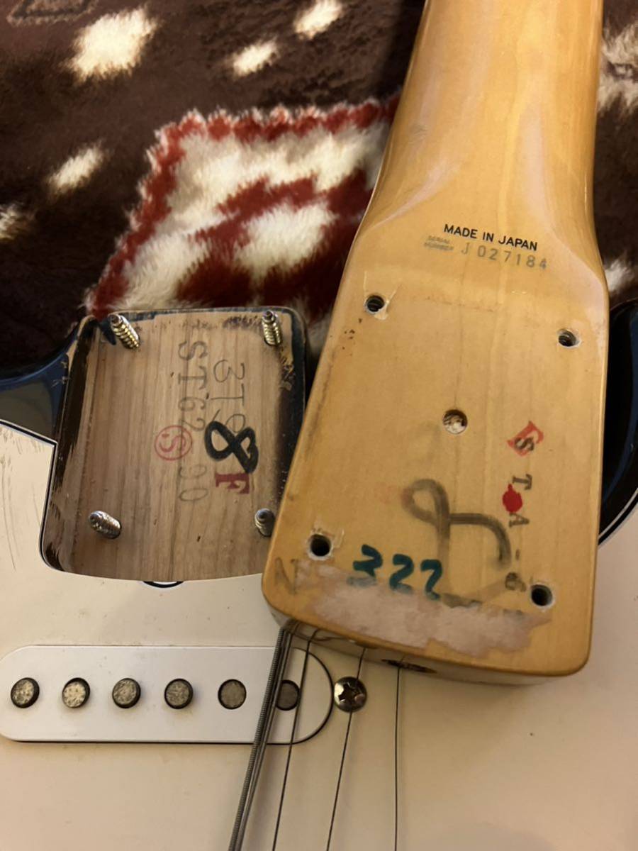 Fender Japan ST62-900 MADE IN JAPAN、Jシリアル 1989〜1990_画像8