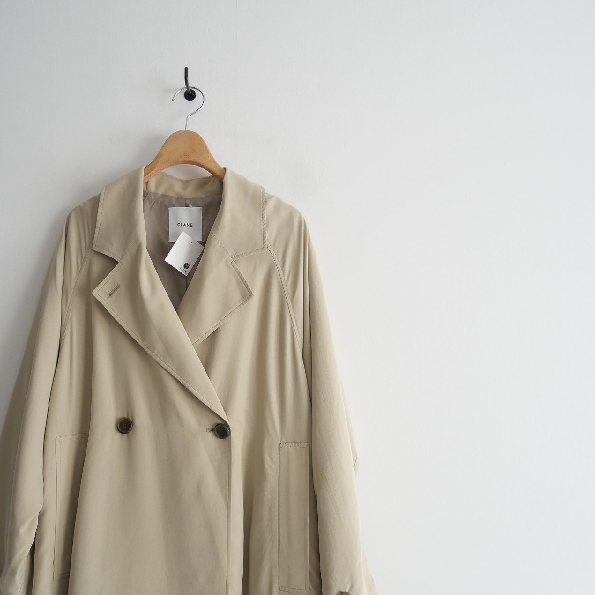 2023SS / CLANEklane/ bag gya The - dress trench coat 1 / 14101-0042 / 2311-1147