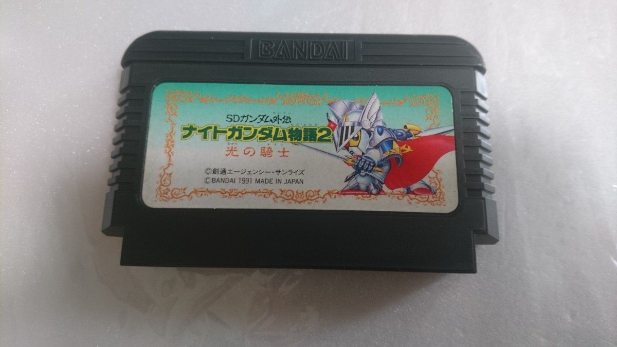 FC ナイトガンダム物語2 光の騎士 ファミコン ソフト 説明書付属 FC ナイトガンダム物語2 光の騎士 ファミコン ソフト 説明書付属