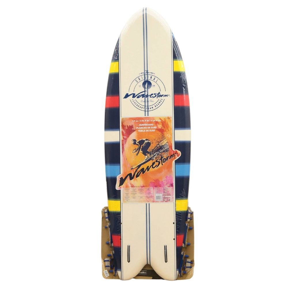 【正規品直輸入】 k013101k4 未使用品 D レトロフィッシュサーフボード (172.7cm) 5フィート8 ウェーブストーム 5.8フィート~