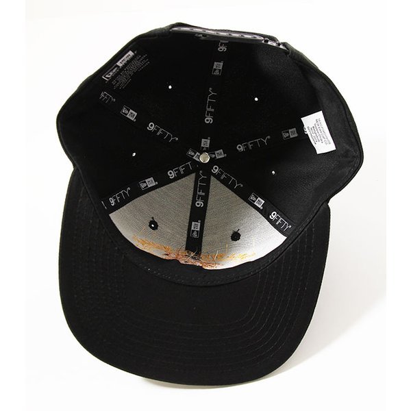 NINJA X (ニンジャエックス) オリジナル キャップ スナップバックハット 帽子 ニューエラ NEW ERA Doom Music Snap-back Hat Black_画像5