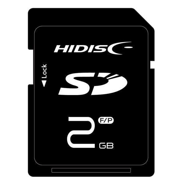 同梱可能 SDカード 2GB 2ギガ ハイディスク HIDISCｘ１枚_画像1