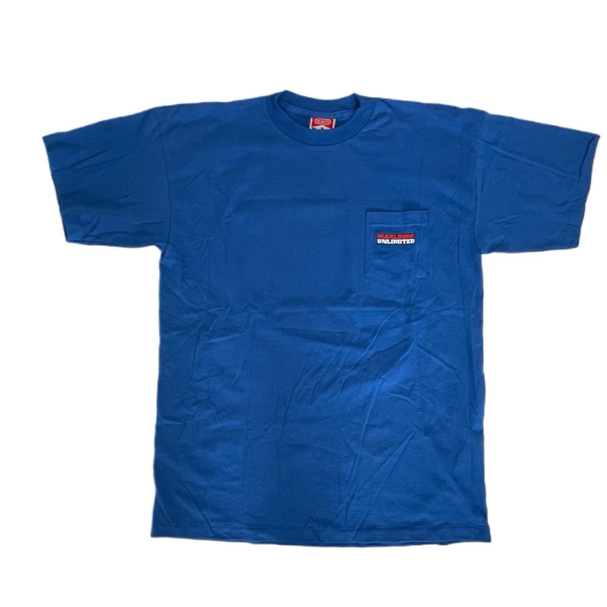 新品訳アリ】90'S マルボロTシャツ コヨーテ 青 XL 企業TEE 新品訳アリ】90'S マルボロTシャツ コヨーテ 青 XL 企業TEE