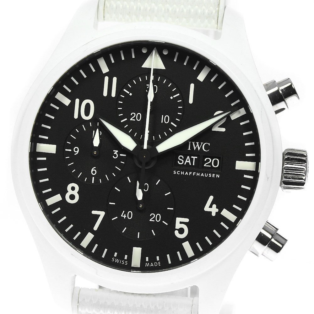 IWC IWC Schaffhausen IW389105 Pilot Watch Chronograph Top Gun "Lake Taho" Автоматическая извилистая Men's_800095