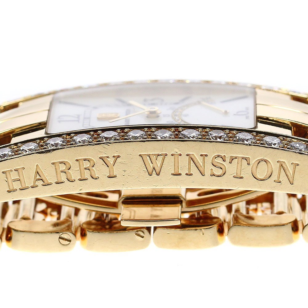  Harry Winston HARRY WINSTON 310UQSRGave new Retrograde K18YG quartz men's Manufacturers OH settled _760854