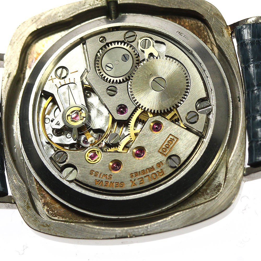 ロレックス ROLEX 3880 チェリーニ K18WG Cal.1600 手巻き メンズ _802070_画像6