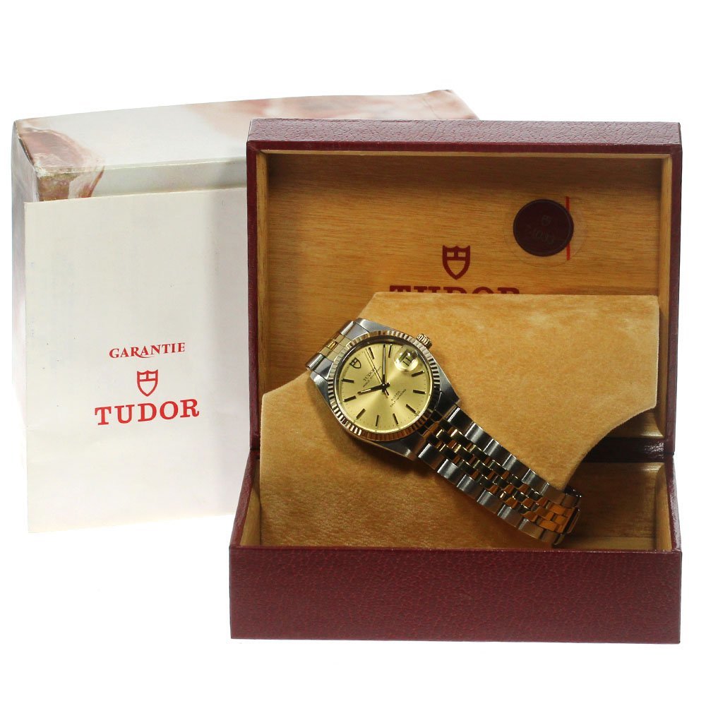 チュードル TUDOR 74033 プリンス オイスターデイト cal.2824-2 YGベゼル 自動巻き メンズ 箱・保証書付き_800823_画像2