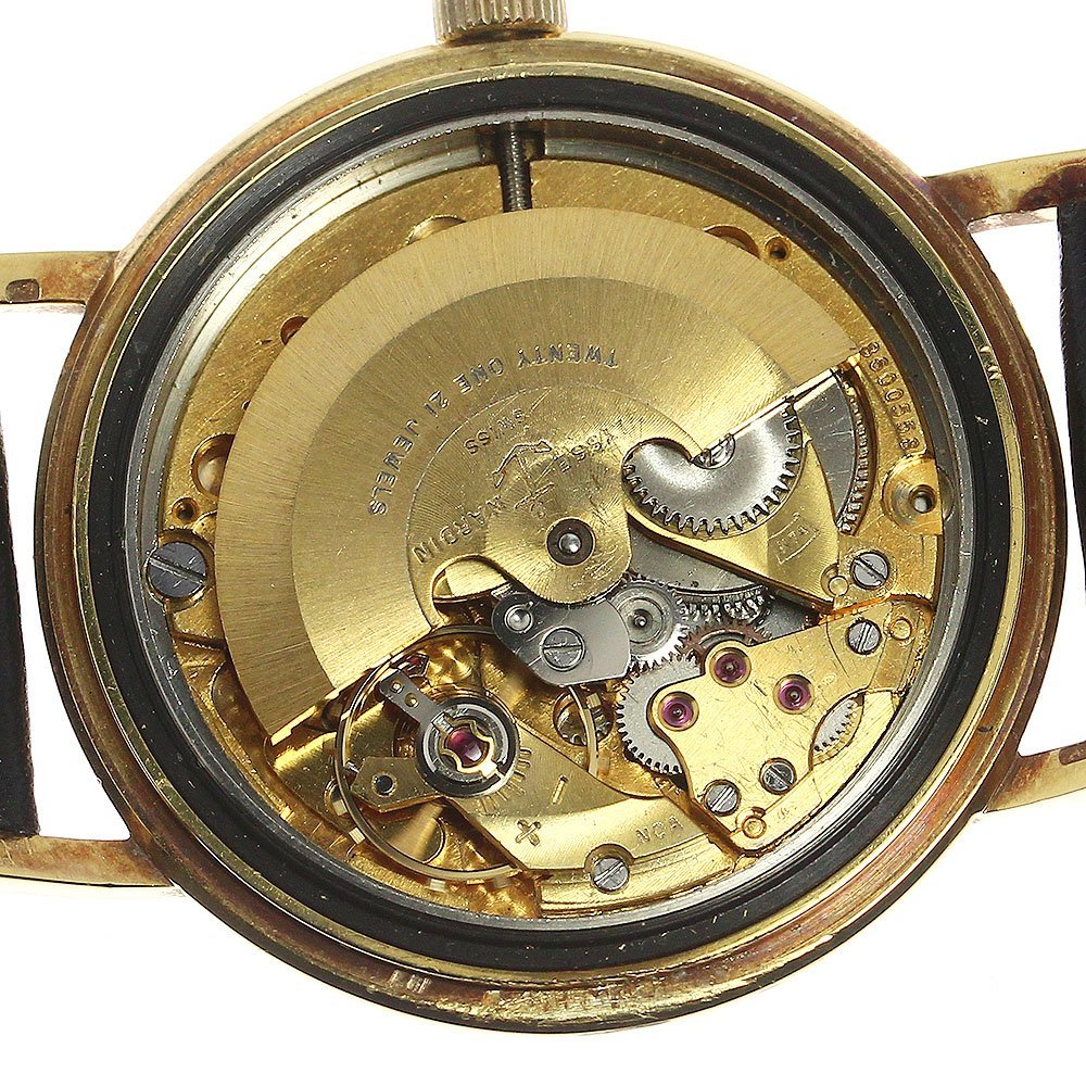  lily s*naru Dan Ulysse Nardin Vintage K18YG cal.N74 self-winding watch men's _798935
