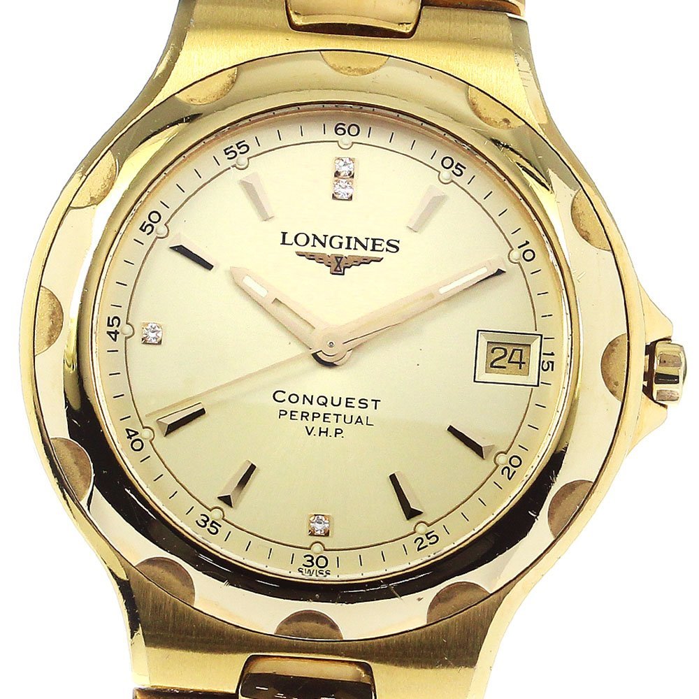 Longines L1.632.2 Conquest V.H.P 4p Diamond Quartz Men _802243