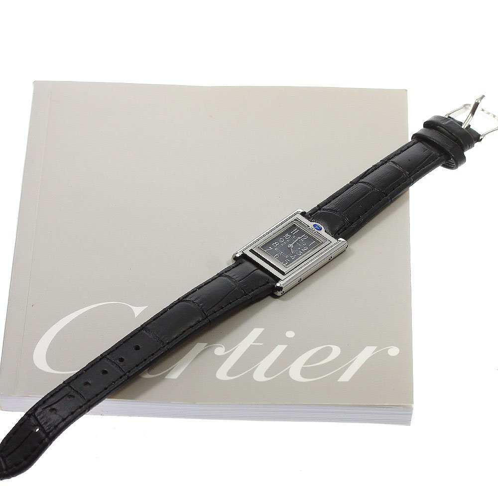 カルティエ CARTIER W1016830 タンクバスキュラント クォーツ レディース 保証書付き_800988_画像2