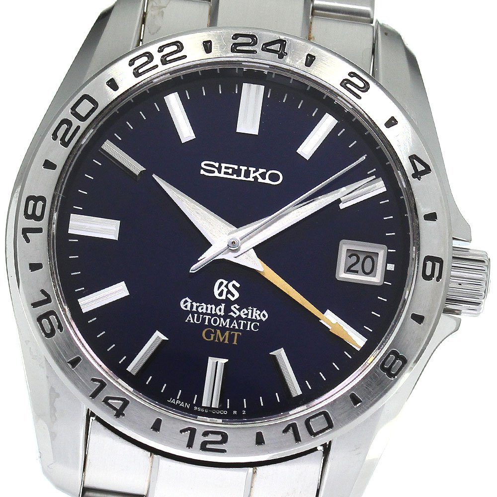 セイコー SEIKO SBGM029/9S66-00C0 グランドセイコー メカニカル GMT 10周年記念モデル 自動巻き メンズ 保証書付き_803309_画像1