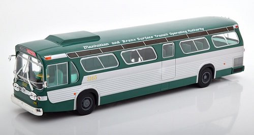 アシェット　1/43　GMC・TDH5301 NEW LOOK FISHBOWL AUTOBUS MANHATTAN USA 1965　バス_画像1