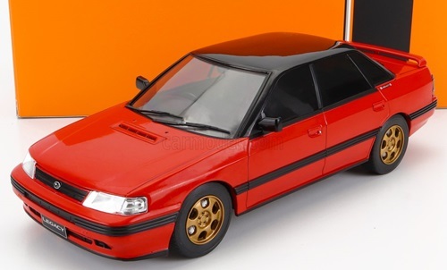 ixo　1/18　スバル・レガシー RS　red　1991_画像1