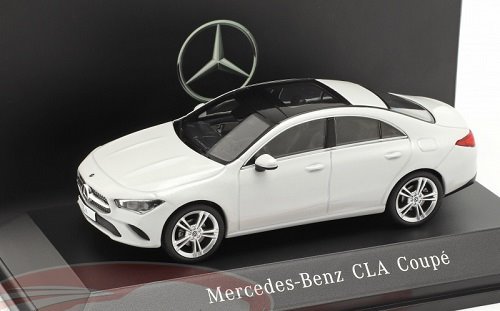 Spark 1/43 Mercedes -Benz/CLA Coupe C118 Digitalwhite 2019 Mercedes Custom 0470