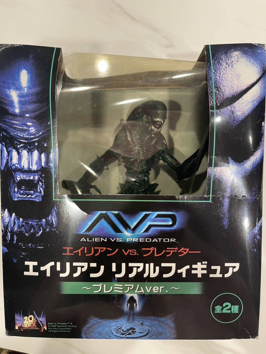 [ box pain ] Alien real figure ~ premium ver.~[ Alien vs. Predator ]