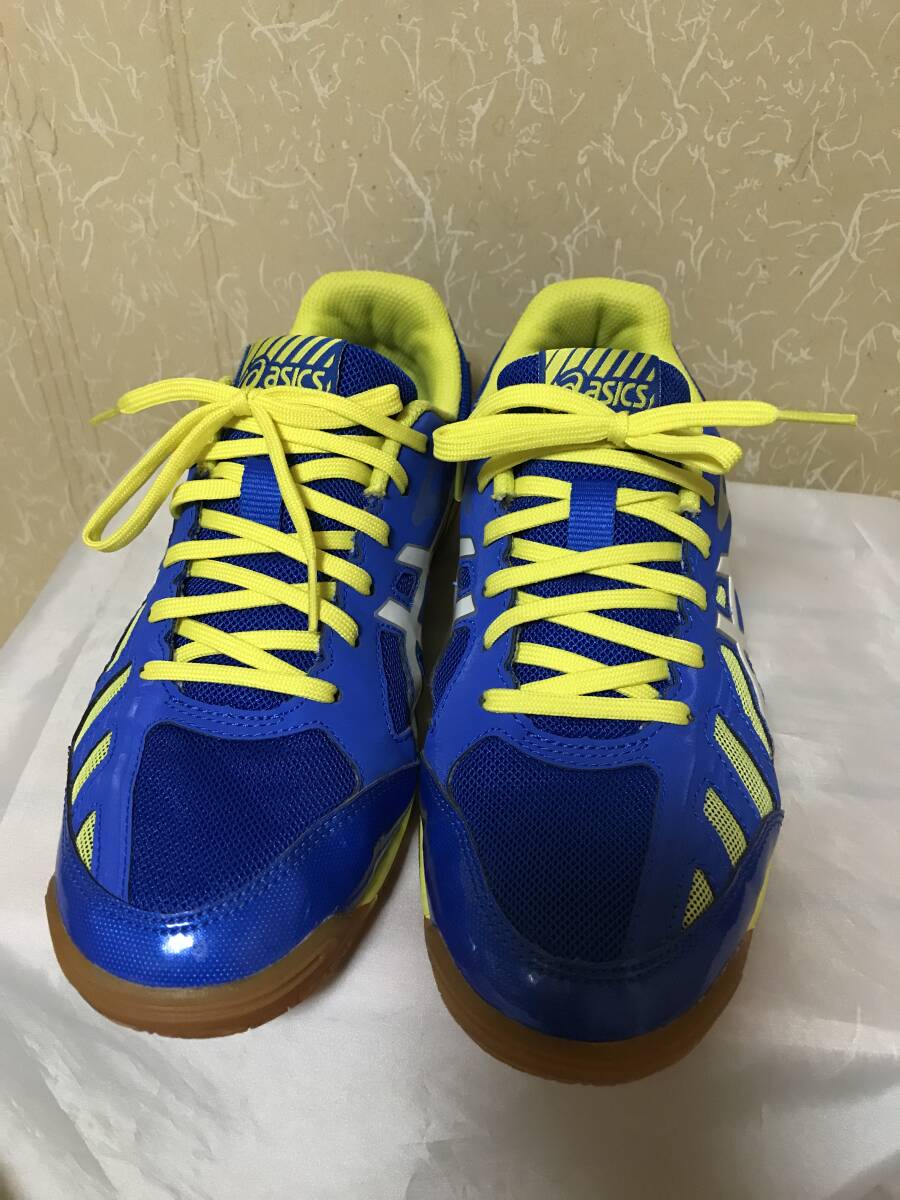 〇　25.5㎝　asics アシックス　ハイパービートSP3　青黄　美中古　　　　　　　　　　送料510円～_画像6