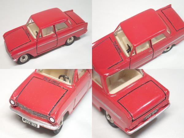 2027[M]箱付◆Dinky TOYS ディンキー◆MORRIS/1100/MINI-TRAVELLER/JAGUAR/OPEL KADETT/197/140/120/540/ヴィンテージ/ミニカー/4点_画像8