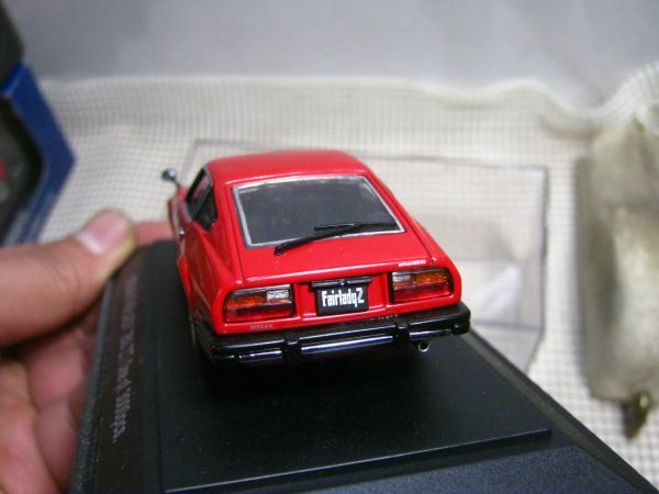 ・送料510円●ミニカー 現状●エブロ オールディーズ 1/43●ニッサン フェアレディ 280 ZT●レッド_画像6