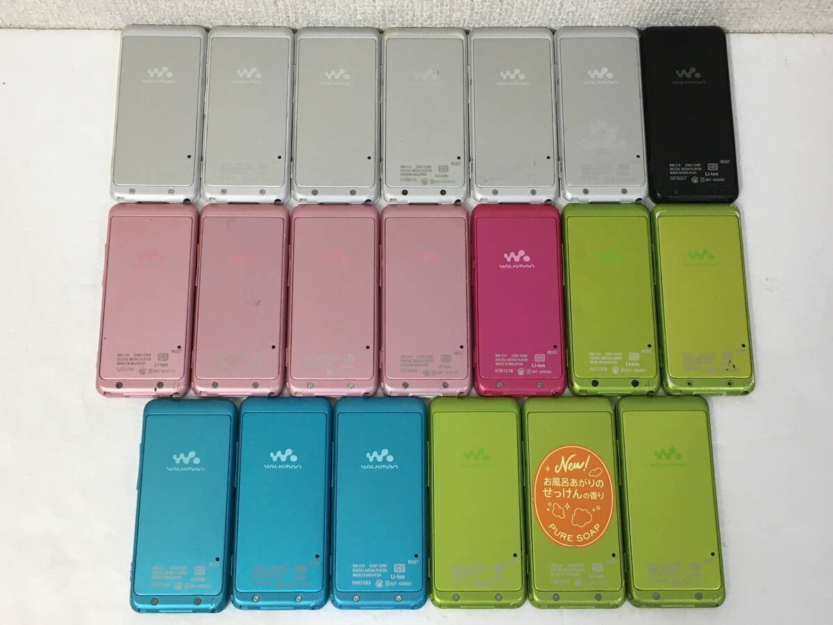 ★☆C462 SONY ソニー WALKMAN ウォークマン デジタルオーディオプレーヤー Sシリーズ 大量 50台 まとめ売り NW-S13 NW-S14 NW-S15☆★_画像6