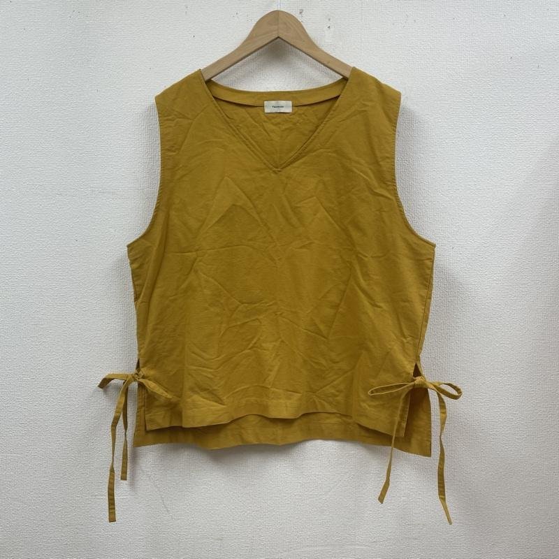 ＵＳＥＤ古着 Toironier GARDEN 21AW Lounge Vest ラウンジ ベスト プルオーバー サイドリボン 2130008 ベスト FREE 無地_画像1