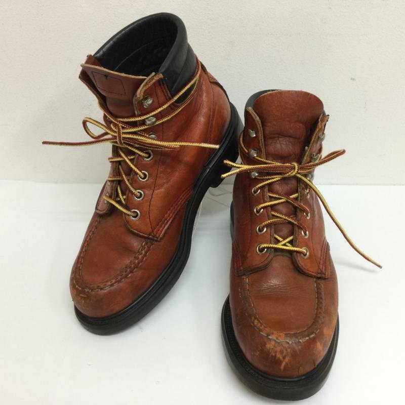  Red Wing 204 super подошва moktu Work ботинки D wise ботинки ботинки US:5.5 чай / Brown одноцветный X Logo, знак 