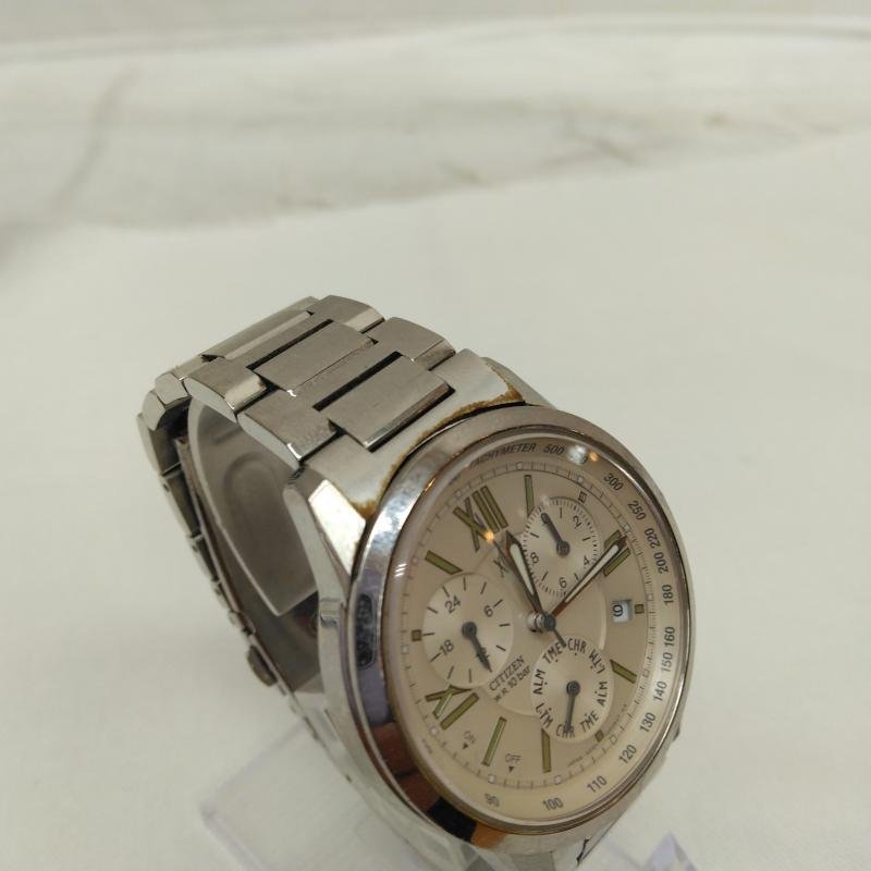 シチズン A510-T002374 XC クロスシー クロノグラフ 腕時計 腕時計 腕時計 - 銀 / シルバーの画像3